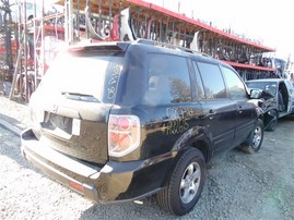 2008 Honda Pilot EX-L Black 3.5L AT 2WD #A22615
